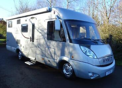 Hymer B674 SL – 2009 – 4 Berth – Rear Fixed Bed  – Motorhome for sale