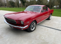 1966 Mustang Fastback, four speed and a V8
