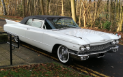 1960 Cadillac Convertible series 62 Olympic White, Black Trim Rust Free Survivor