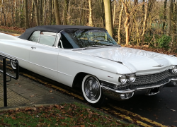 1960 Cadillac Convertible series 62 Olympic White, Black Trim Rust Free Survivor