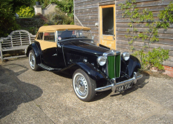 Classic Car 1950 Supercharged MG TD