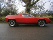 LOTUS EUROPA TWIN CAM 1972 CARNIVAL RED FACTORY BUILT LHD LESS ENGINE/GEAR*SOLD*