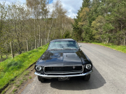 Stunning Just Renovated Custom Black 1968 Ford Mustang 289 V8 12 Month MOT