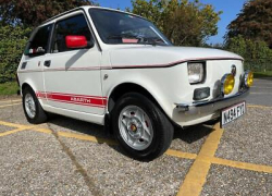 1996 Fiat 126 650cc. LHD. Fantastic Abarth tribute with many extras. Great fun.