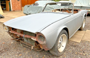 1971 Triumph TR6 Rolling shell, LHD for restoration, some chassis damage NOVA