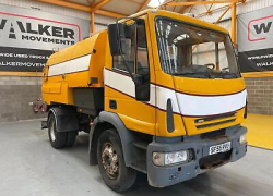 IVECO 140 E18 14 TONNE LEFT HAND DRIVE 4X2 ROAD SWEEPER