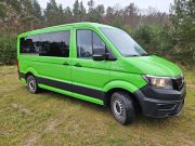 LHD 2021 MAN TGE 3.180 , 9 seater, left hand drive, registered in EU. VW CRAFTER