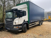 Scania P310 26T lorry. 6×2 Rear lift/steer with moffett kit