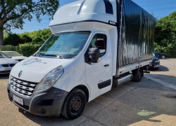 Renault Master curtainsider + tailift LHD Left Hand Drive