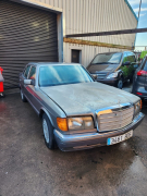 Mercedes S Class 420 SEL,  left hand drive LHD, project car (does not start 