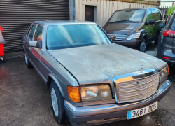 Mercedes S Class 420 SEL,  left hand drive LHD, project car (does not start 