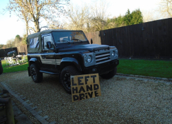 Land rover defender LHD left hand drive  soft top very rare all original 