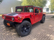 1995 Hummer H1 Left hand drive, red 5.7L petrol, 193bhp, 78,000 miles air con &