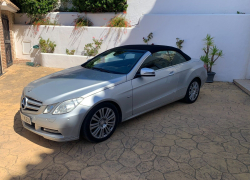Left Hand Drive LHD spanish registered mercedes 220 cdi cabriolet convertible